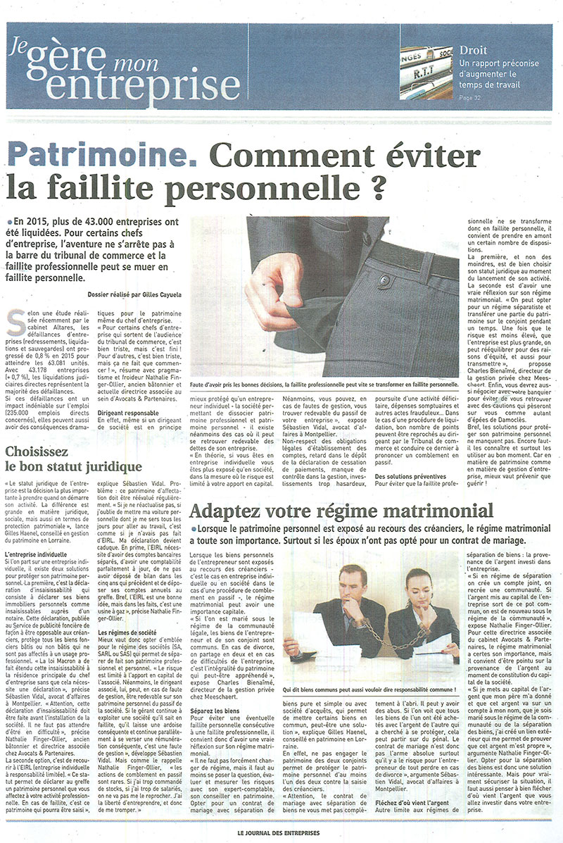 Comment éviter la faillite personnelle ? Comment éviter la faillite personnelle ?